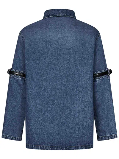 Shop Coperni Jacket In Blue
