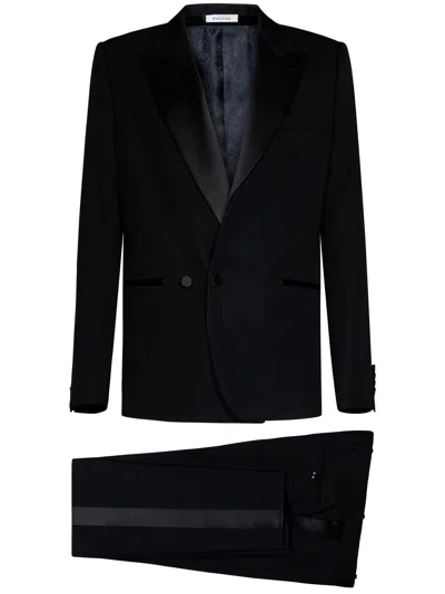 Shop Alexander Mcqueen Suit In Black