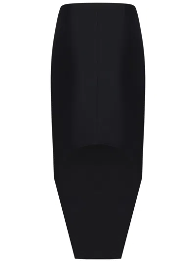 Shop Givenchy Midi Skirt In Black