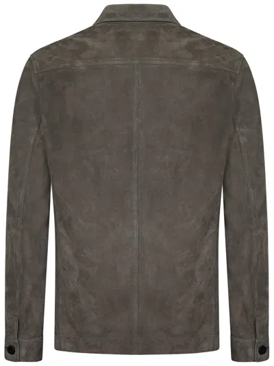 Shop Tom Ford Jacket In Grey