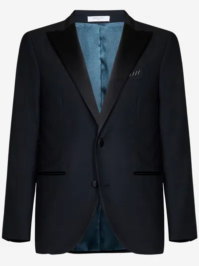 Shop Boglioli Suit In Black