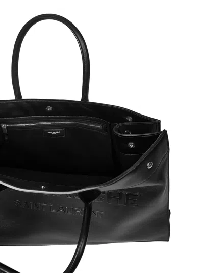 Shop Saint Laurent Noe Bag In Black