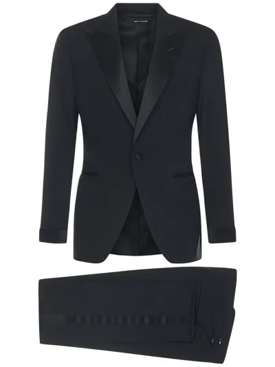 Tom Ford Two-piece Suit In Black
