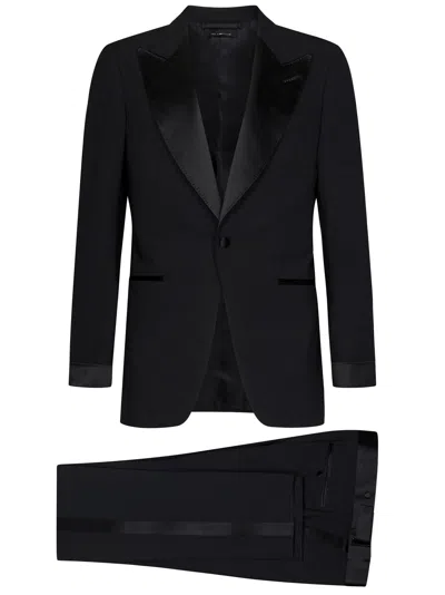 Shop Tom Ford Suit In Black