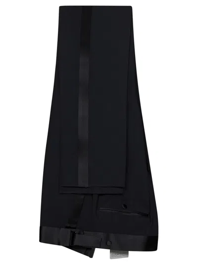 Tom Ford Satin-lapels Single-breasted Suit In Black