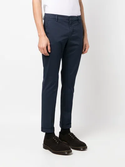 Shop Dondup Gaubert Trousers In Blue