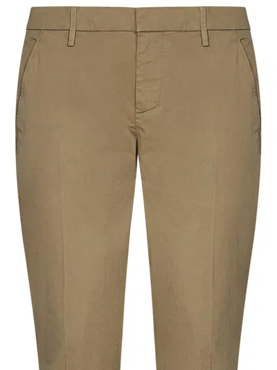 Shop Dondup Gaubert Trousers In Beige