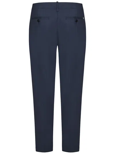 Shop Dondup Ben Trousers In Blue
