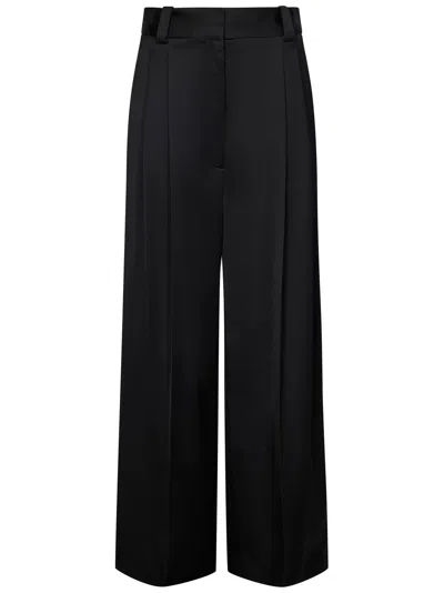 Shop Khaite Ny The Simone Trousers In Black