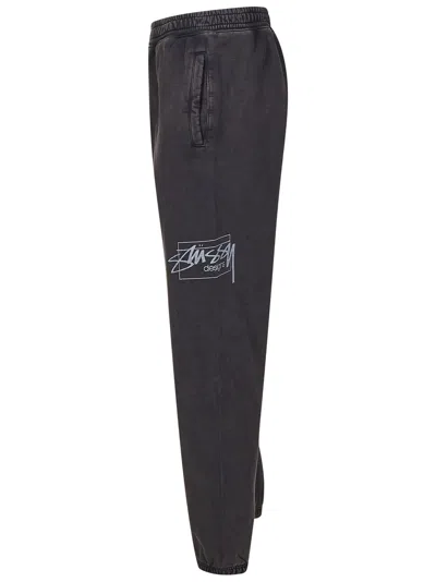 Shop Stussy Trousers In Black