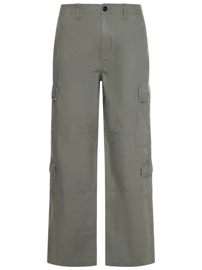 Shop Stussy Trousers In Green