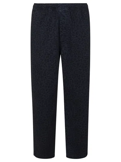 Shop Stussy Trousers In Blue