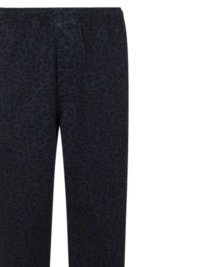 Shop Stussy Trousers In Blue