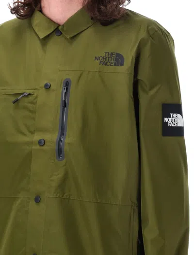 Shop The North Face Amos Tech Overshirt In Olive