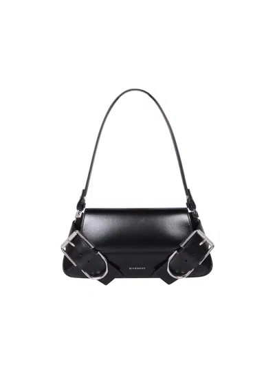 Shop Givenchy Voyou Black Shoulder Bag