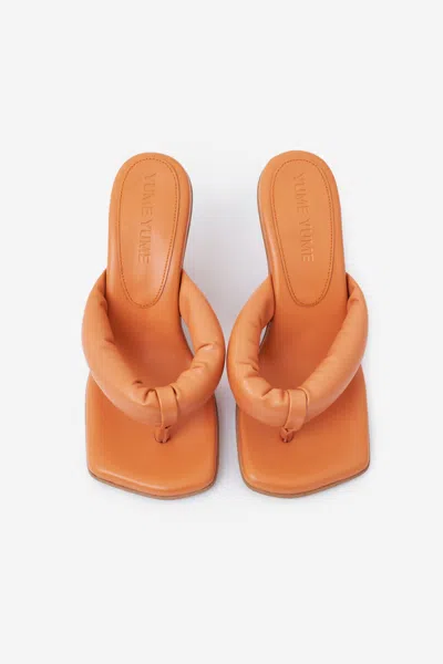 Shop Yume Yume Love Mule Sandals In Orange