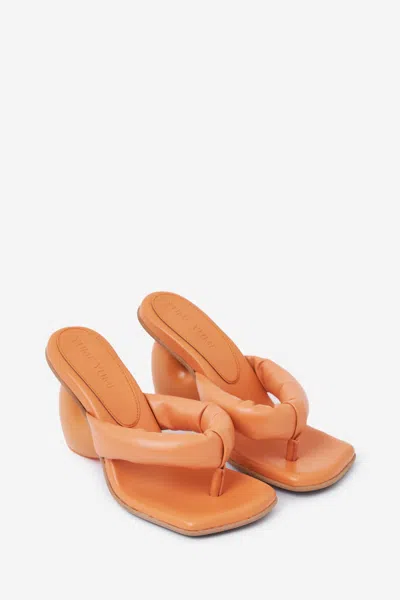 Yume Yume Love Mule Sandals In Orange