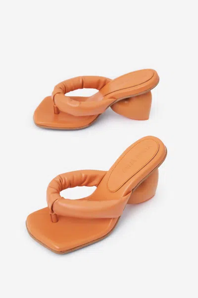 Yume Yume Love Mule Sandals In Orange
