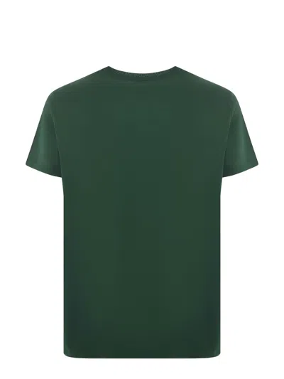 Shop Lacoste Pima Cotton T-shirt In Verde Militare