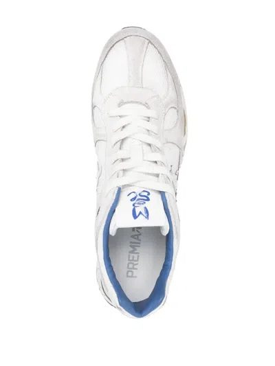 Shop Premiata Mase 6621 Sneakers In White