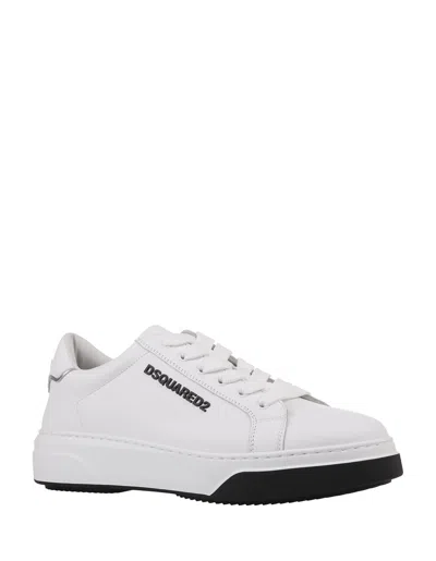Shop Dsquared2 White 1964 Sneakers