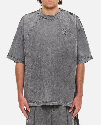 Shop Wooyoungmi Cotton T-shirt In Grey
