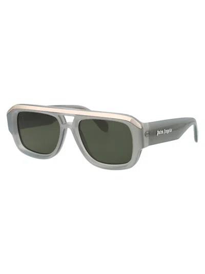 Shop Palm Angels Stockton Sunglasses In 0955 Grey