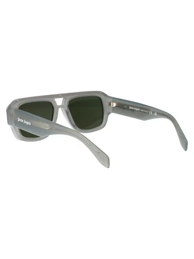 Shop Palm Angels Stockton Sunglasses In 0955 Grey