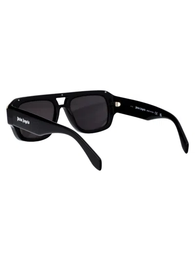Shop Palm Angels Stockton Sunglasses In 1007 Black