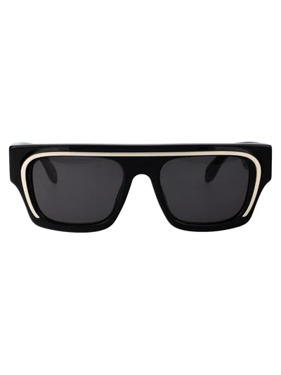 Shop Palm Angels Salton Sunglasses In 1007 Black