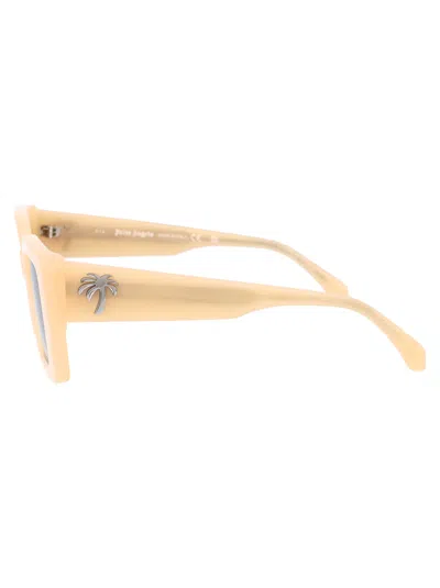 Shop Palm Angels Dorris Sunglasses In 1764 Sand