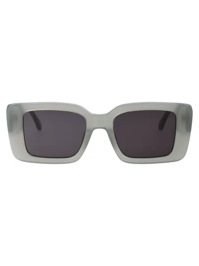 Shop Palm Angels Dorris Sunglasses In 0907 Grey