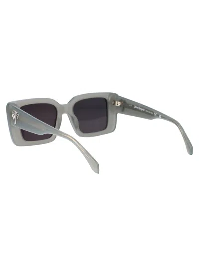Shop Palm Angels Dorris Sunglasses In 0907 Grey