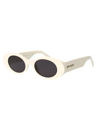 Shop Palm Angels Gilroy Sunglasses In 0107 White