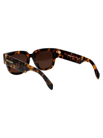 Shop Palm Angels Monterey Sunglasses In 6064 Havana