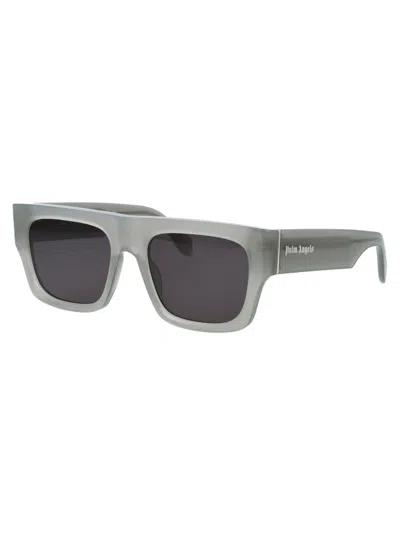 Shop Palm Angels Pixley Sunglasses In 0907 Grey