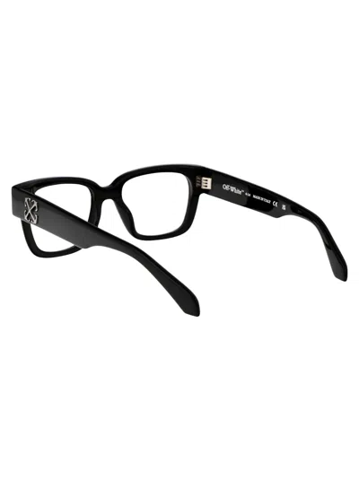 Shop Off-white Optical Style 59 Glasses In 1000 Black