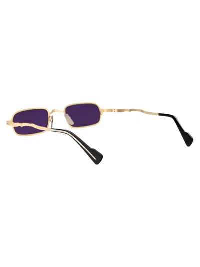 Shop Kuboraum Maske Z18 Sunglasses In Gg Violet