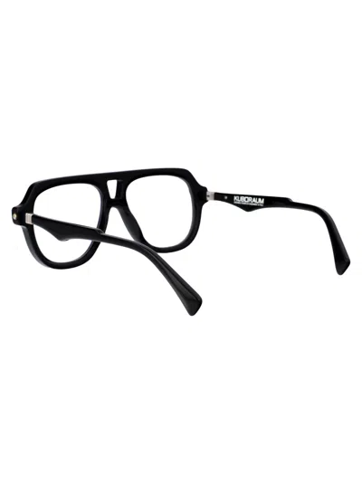 Shop Kuboraum Maske Q4 Glasses In Bb Black