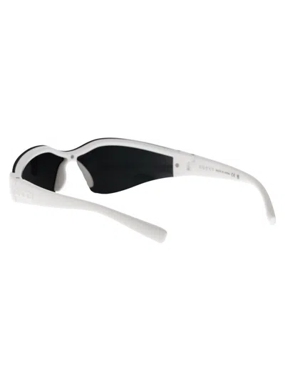 Shop Gucci Gg1651s Sunglasses In 006 White White Grey