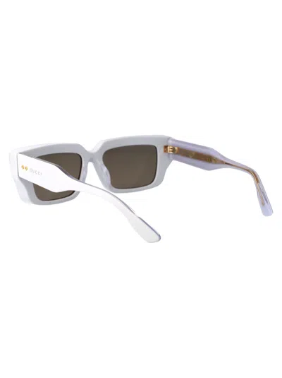 Shop Gucci Gg1529s Sunglasses In 004 Grey Grey Brown