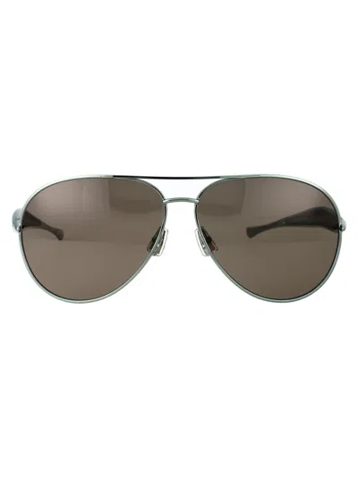 Shop Bottega Veneta Bv1305s Sunglasses In 006 Green Green Brown