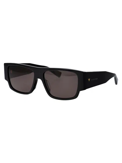 Shop Bottega Veneta Bv1286s Sunglasses In 001 Black Black Grey