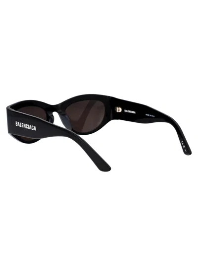 Shop Balenciaga Bb0330sk Sunglasses In 001 Black Black Grey