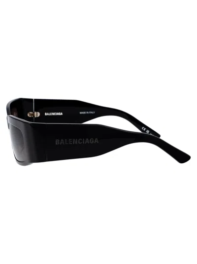 Shop Balenciaga Bb0328s Sunglasses In 001 Black Black Grey
