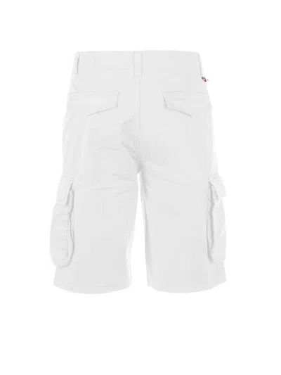 Shop Mc2 Saint Barth Bermuda Freeport White With Pockets