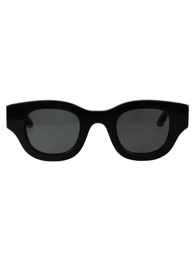 Shop Thierry Lasry Autocracy Sunglasses In 101 Black