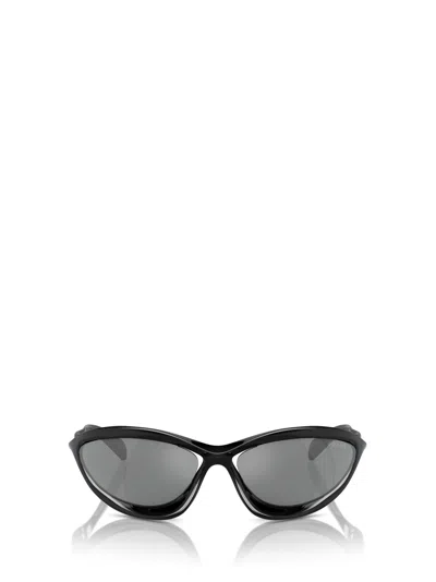 Shop Prada Pr A26s Black Sunglasses