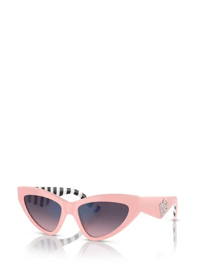 Shop Dolce &amp; Gabbana Eyewear Dg4439 Pink Sunglasses