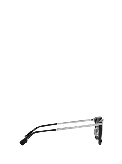 Shop Burberry Eyewear Be4395 Black Sunglasses